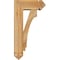 Ekena Millwork Imperial Arts and Crafts Rough Sawn Bracket w/ Offset Brace, Western Red Cedar, 6"W x 14"D x 26"H BKT0604X14X26IMP03RWR - alternate 3